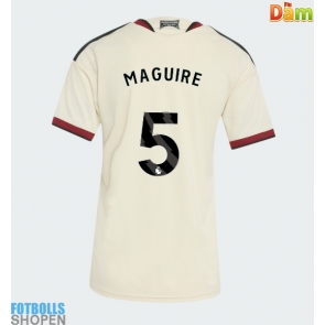 Billiga Manchester United Harry Maguire #5 Tredjeställ Dam 2026-27 Kortärmad